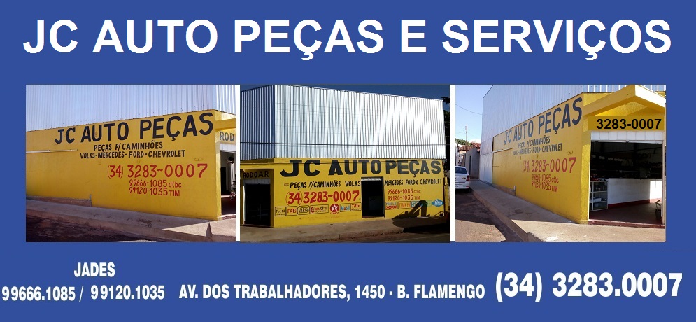 JC AUTO PEÇAS E SERVIÇOS EM MONTE ALEGRE DE MINAS