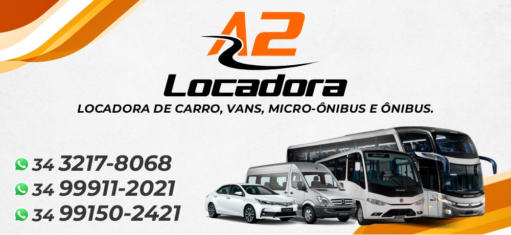 A-2 LOCADORA - MICRO-ÔNIBUS E VANS - FRETAMENTO EM UBERLÂNDIA