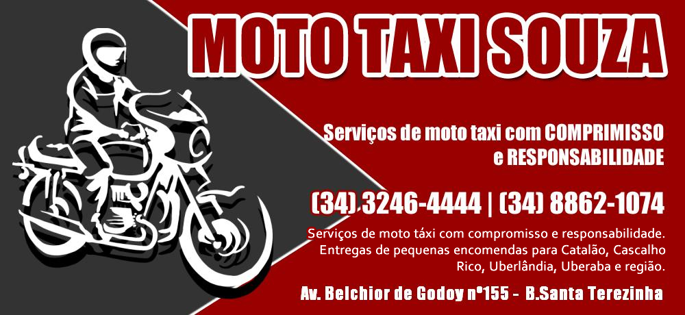 MOTO TAXI SOUZA - MOTO TÁXI EM ARAGUARI