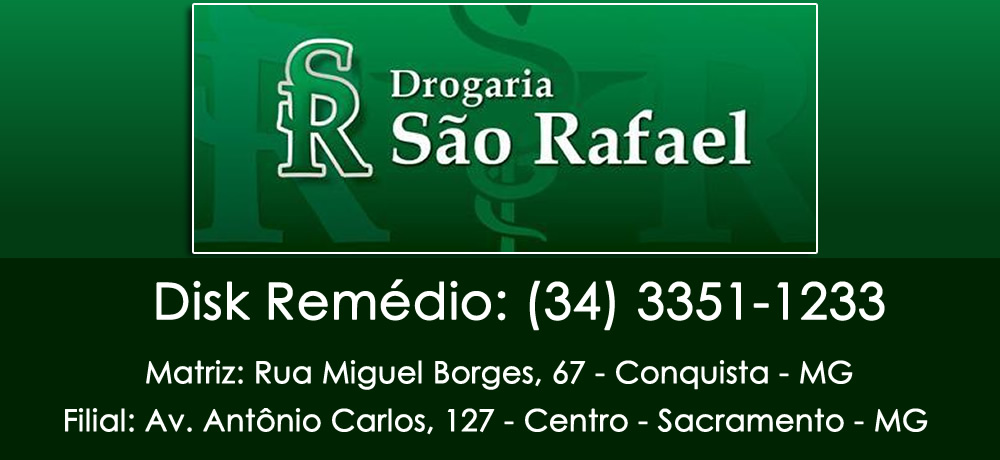 DROGARIA SÃO RAFAEL - FARMÁCIA EM SACRAMENTO