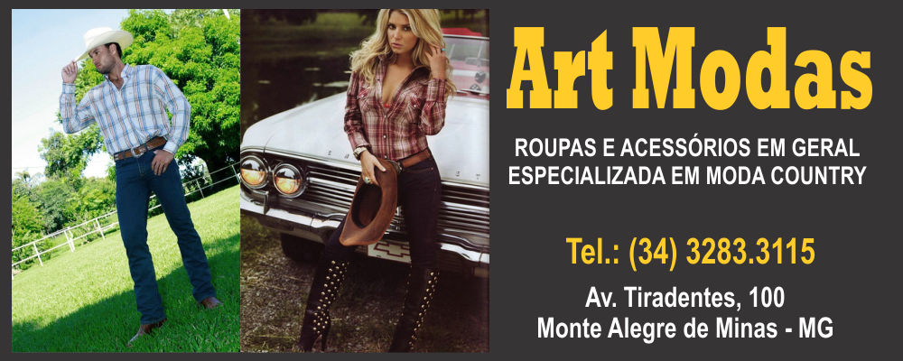 ART MODAS - MODA COUNTRY MONTE ALEGRE DE MINAS