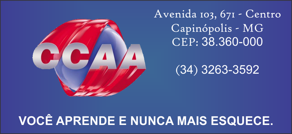 CCAA - ESCOLA DE INGLÊS EM CAPINÓPOLIS