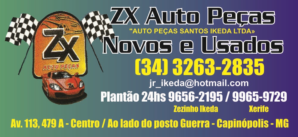 AUTO PEÇAS ZX - PEÇAS AUTOMOTIVAS EM CAPINÓPOLIS