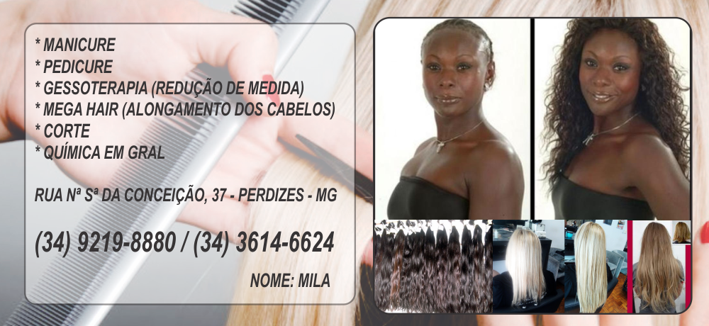 ARTE STUDIO HAIR - MEGA HAIR EM PERDIZES MG