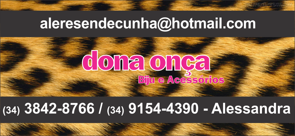 DONA ONÇA - LOJA DE ROUPAS EM MONTE CARMELO