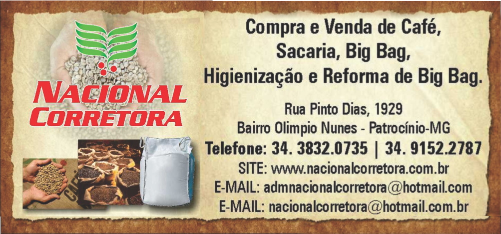 NACIONAL CORRETORA - CORRETORA DE CAFÉ PATROCÍNIO