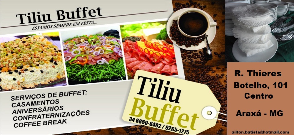 TILIU BUFFET - BUFFET EM ARAXÁ