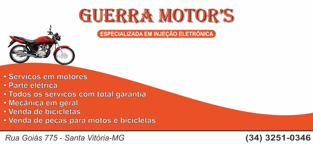 GUERRA MOTOR'S - OFICINA DE MOTOS EM SANTA VITÓRIA