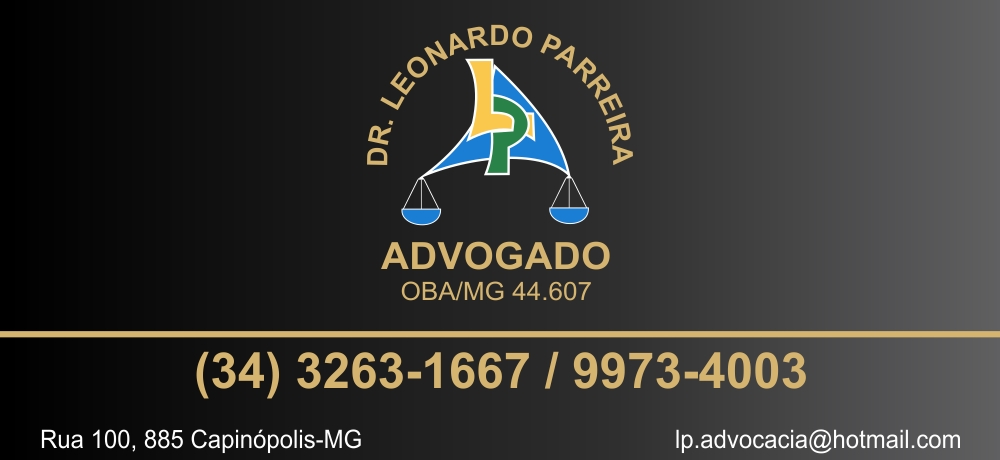 DR. LEONARDO PARREIRA - ADVOGADO EM CAPINÓPOLIS