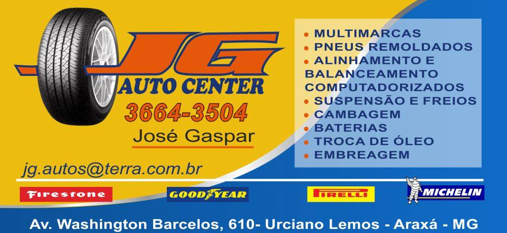 JG AUTO CENTER - AUTO CENTER EM ARAXÁ