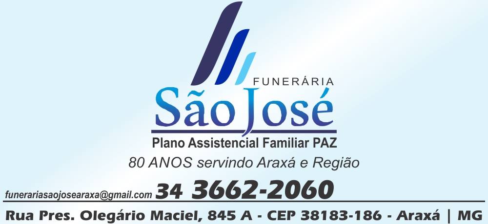 FUNERÁRIA SÃO JOSÉ - FUNERÁRIA EM ARAXÁ