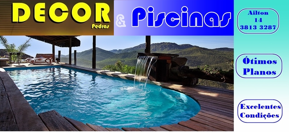 DECOR PEDRAS E PISCINAS EM BOTUCATU