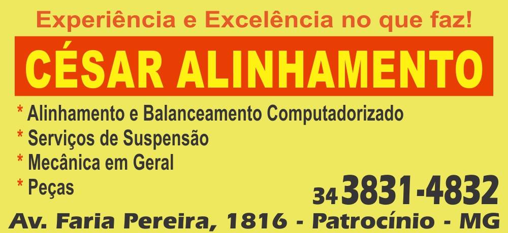 CÉSAR ALINHAMENTO - AUTO CENTER EM PATROCÍNIO