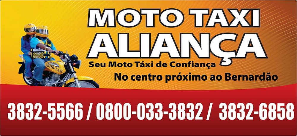 MOTO TÁXI ALIANÇA - MOTO TÁXI EM PATROCÍNIO