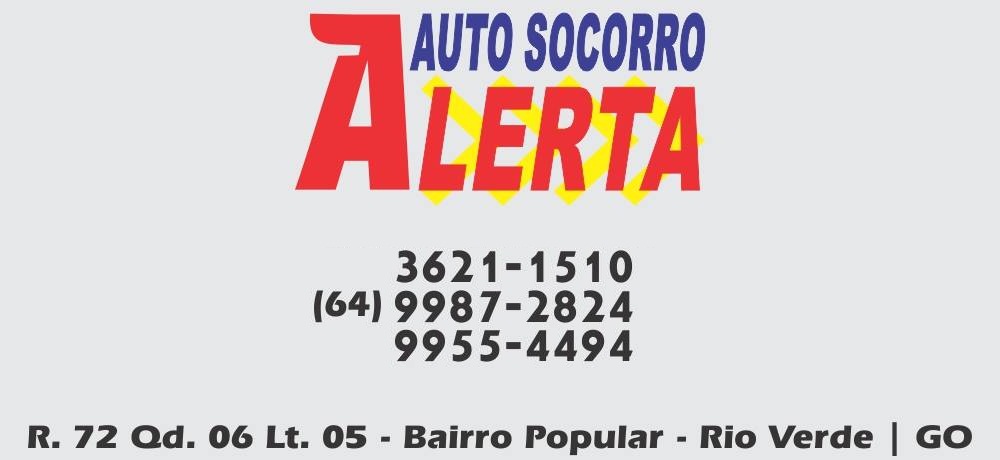 AUTO SOCORRO ALERTA - GUINCHO 24 HORAS EM RIO VERDE