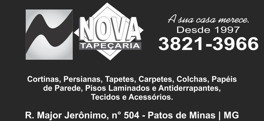 NOVA TAPEÇARIA - TAPEÇARIA EM PATOS DE MINAS