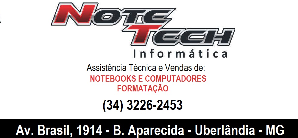 NOTE TECH - FORMATAÇÃO DE COMPUTADORES À DOMICÍLIO EM UBERLÂNDIA