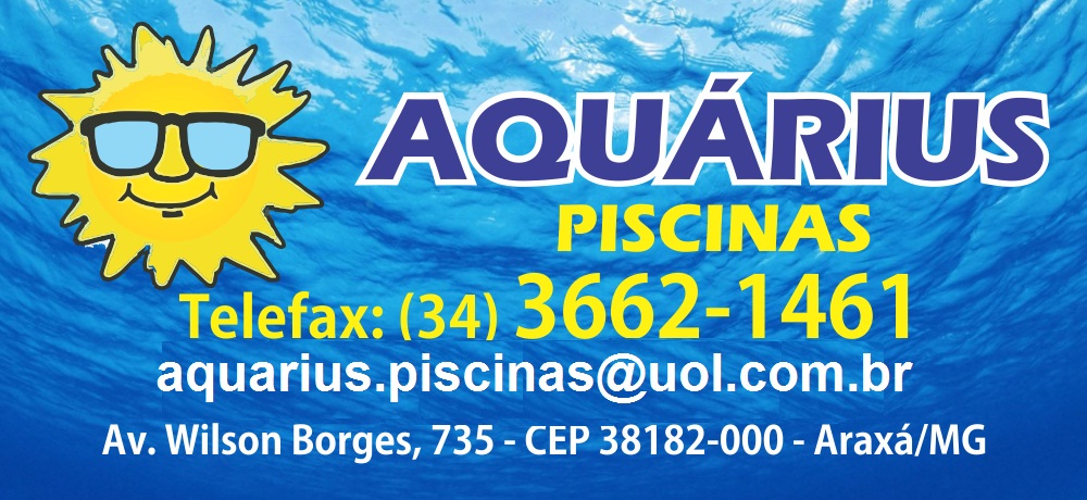 AQUÁRIUS PISCINAS - PISCINAS E AQUECEDORES EM ARAXÁ