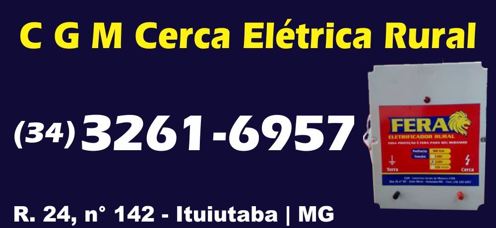 CGM - CERCA ELÉTRICA RURAL EM ITUIUTABA