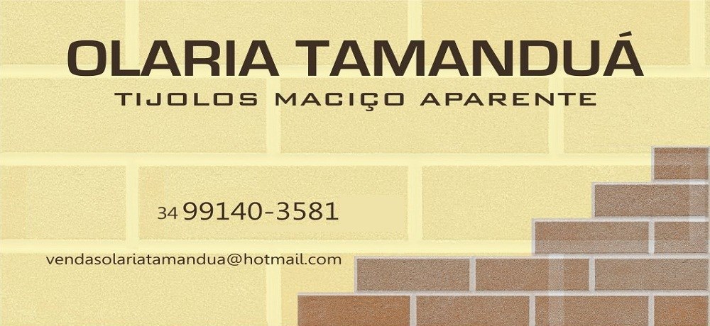 OLARIA TAMANDUÁ - FÁBRICA DE TIJOLOS EM ARAXÁ