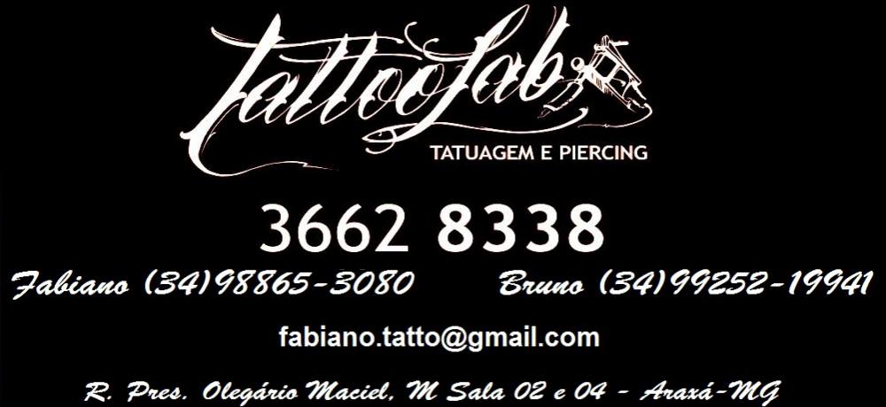 TATTOO LAB - STUDIO DE TATUAGEM EM ARAXÁ