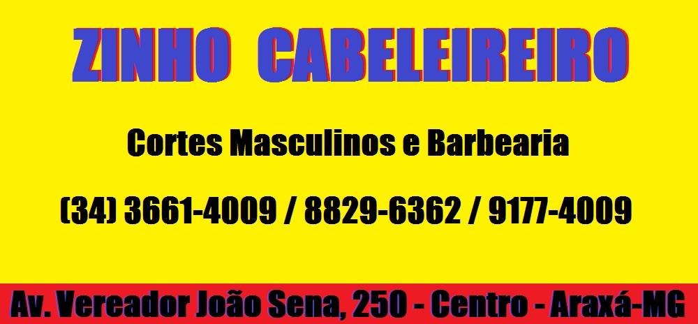 ZINHO CABELEIREIRO - BARBEARIA EM ARAXÁ