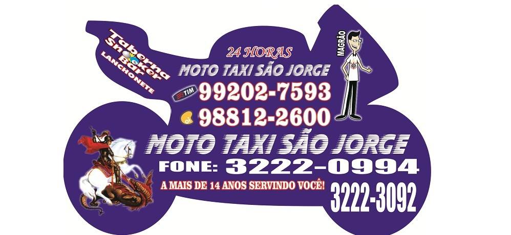 MOTO TÁXI SÃO JORGE - MOTO TÁXI 24 HORAS EM UBERLÂNDIA