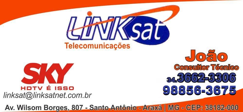 LINK SAT TELECOMUNICAÇÕES - ANTENAS EM ARAXÁ