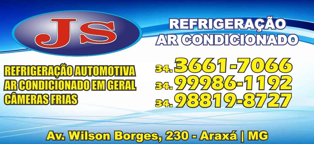 JS REFRIGERAÇÃO E AR CONDICIONADO EM ARAXÁ