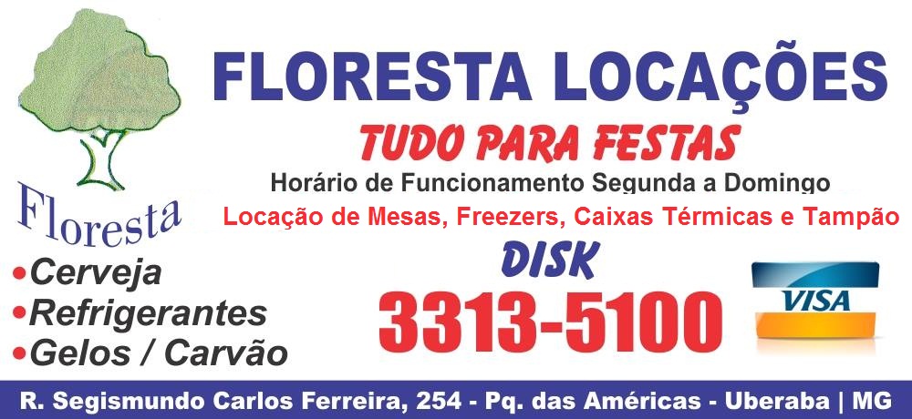 FLORESTA LOCAÇÕES - LOCAÇÃO DE MESAS  EM UBERABA