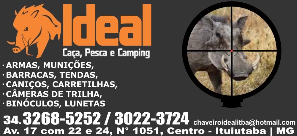 IDEAL CAÇA PESCA E CAMPING EM ITUIUTABA