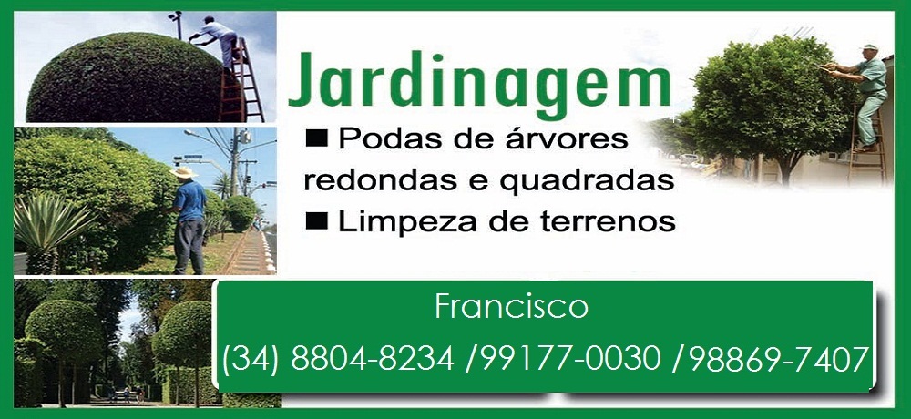 JF SERVIÇO DE JARDINAGEM EM UBERLÂNDIA