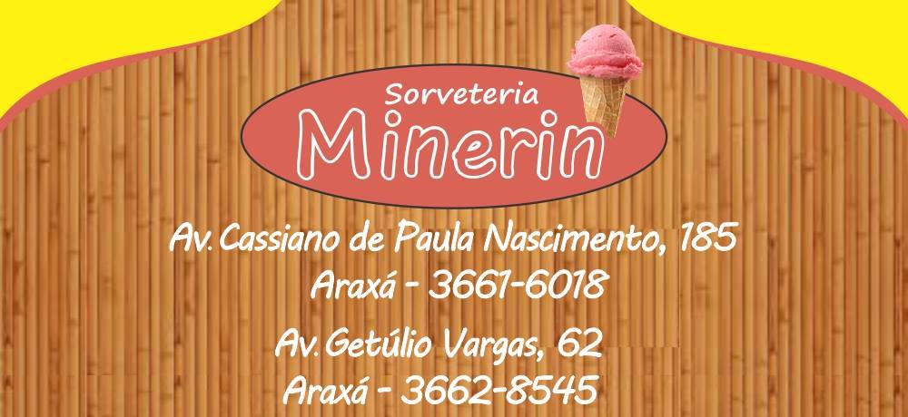 SORVETERIA MINERIM - SORVETERIA EM ARAXÁ