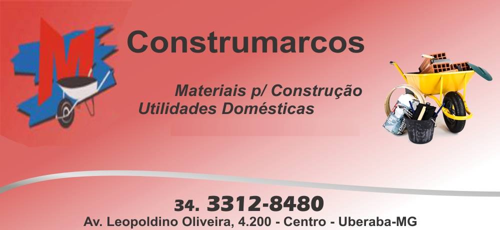 CONSTRUMARCOS - MATERIAIS PARA CONSTRUÇÃO EM UBERABA