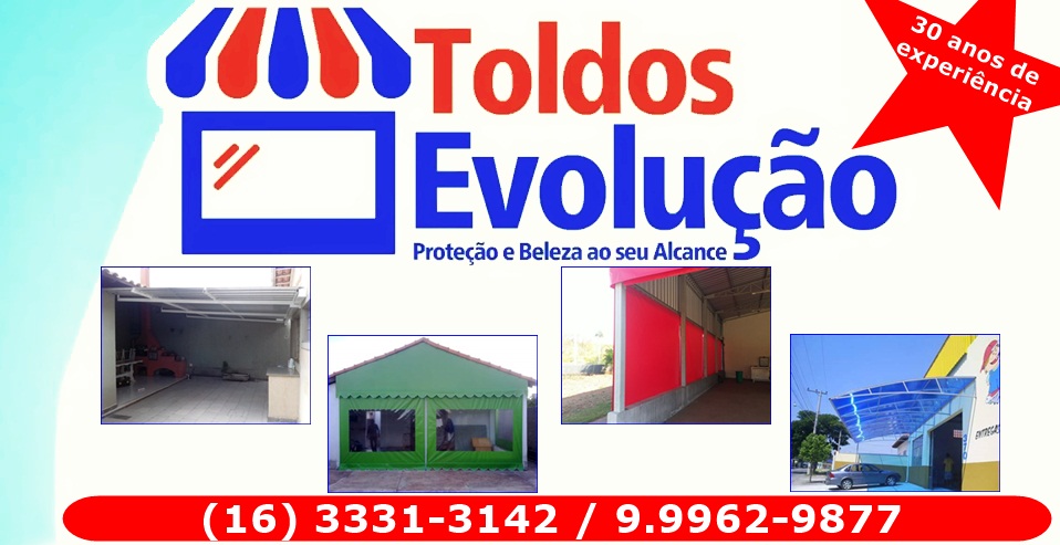 TOLDOS EVOLUÇÃO - TOLDOS DE LONA E POLICARBONATO EM ARARAQUARA