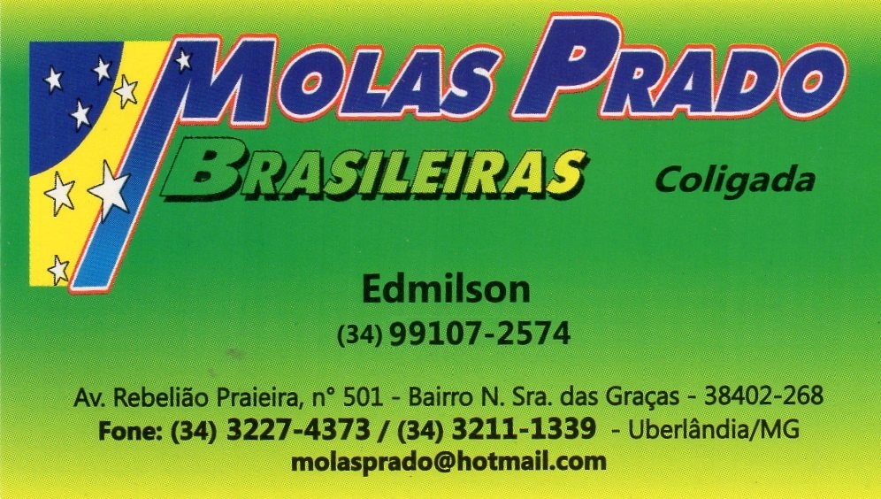 MOLAS PRADO - POSTO DE MOLAS EM UBERLÂNDIA