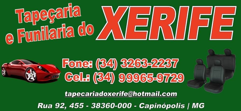 TAPEÇARIA DO XERIFE - SERVIÇO DE TAPEÇARIA AUTOMOTIVA E FUNILARIA EM CAPINÓPOLIS