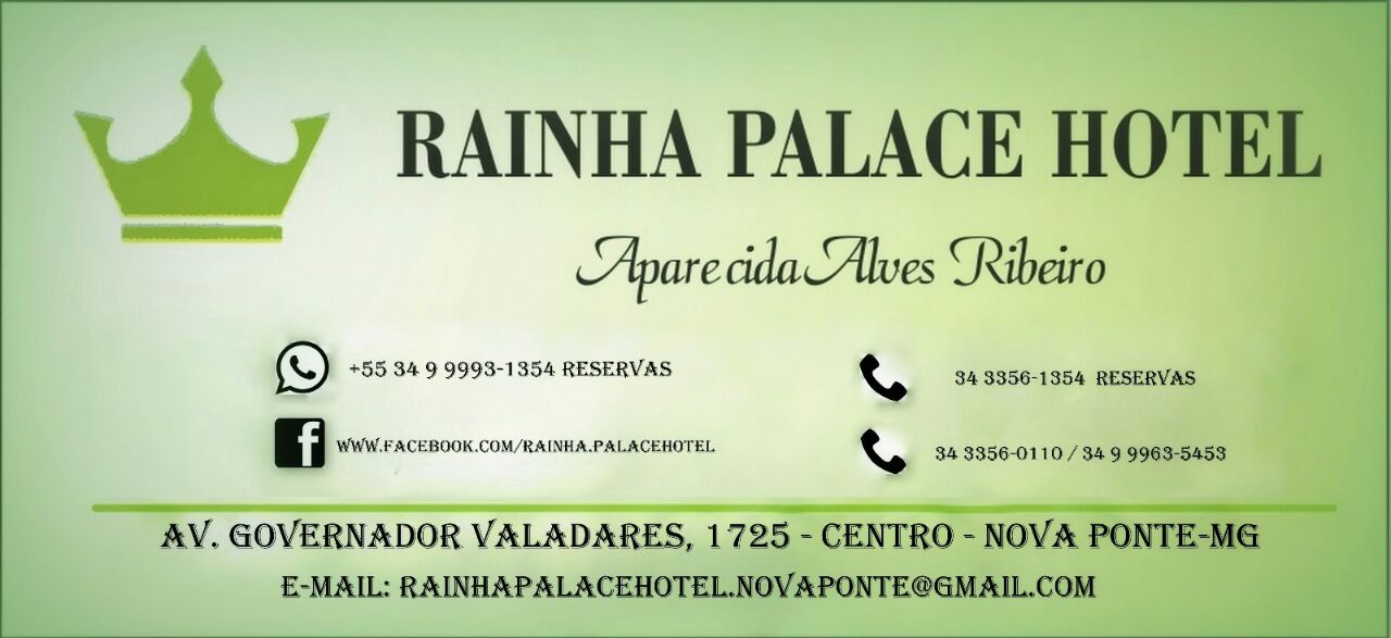 RAINHA PALACE HOTEL EM NOVA PONTE