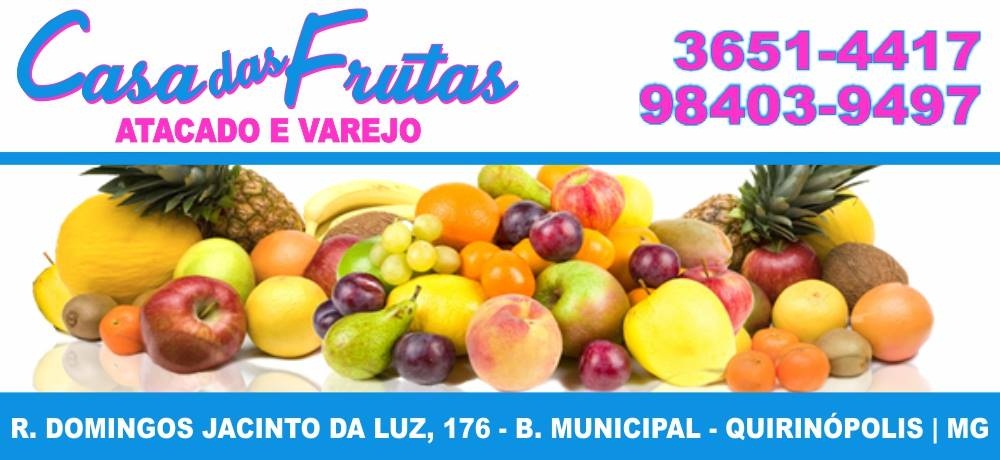 CASA DAS FRUTAS - PEIXARIA EM QUIRINÓPOLIS