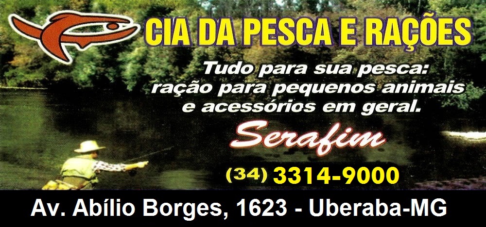 CIA DA PESCA E RAÇÕES - ARTIGOS PARA PESCA EM UBERABA