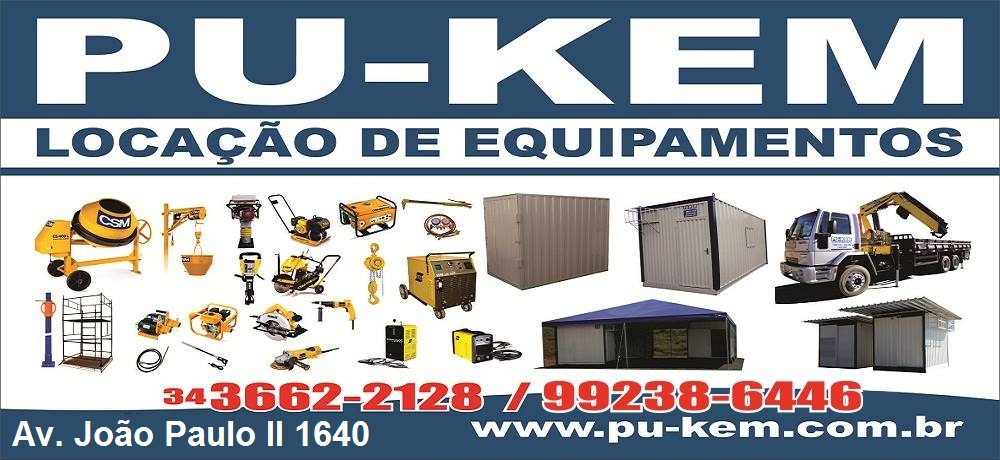 LOCAÇÃO DE EQUIPAMENTOS EM ARAXÁ