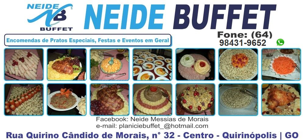 NEIDE BUFFET - BUFFET EM QUIRINÓPOLIS