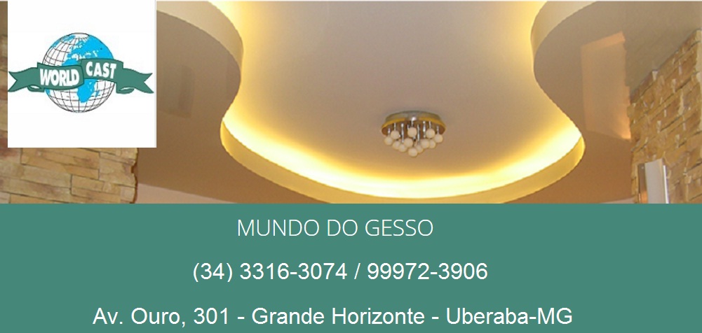 MUNDO DO GESSO - GESSO EM UBERABA