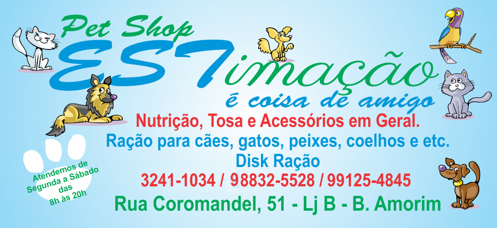 PET SHOP ESTIMAÇÃO - BANHO E TOSA EM ARAGUARI