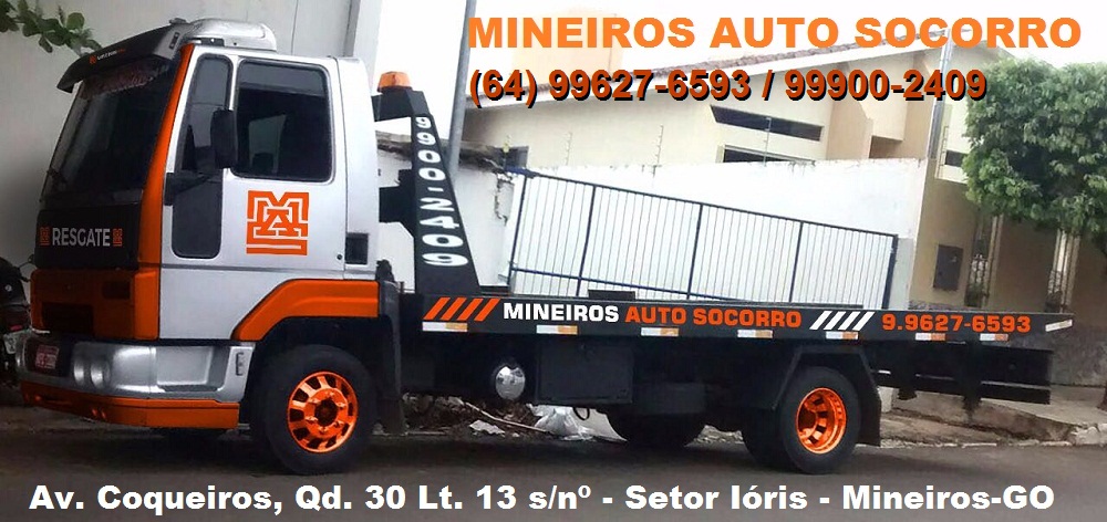 MINEIROS AUTO SOCORRO - GUINCHO EM MINEIROS