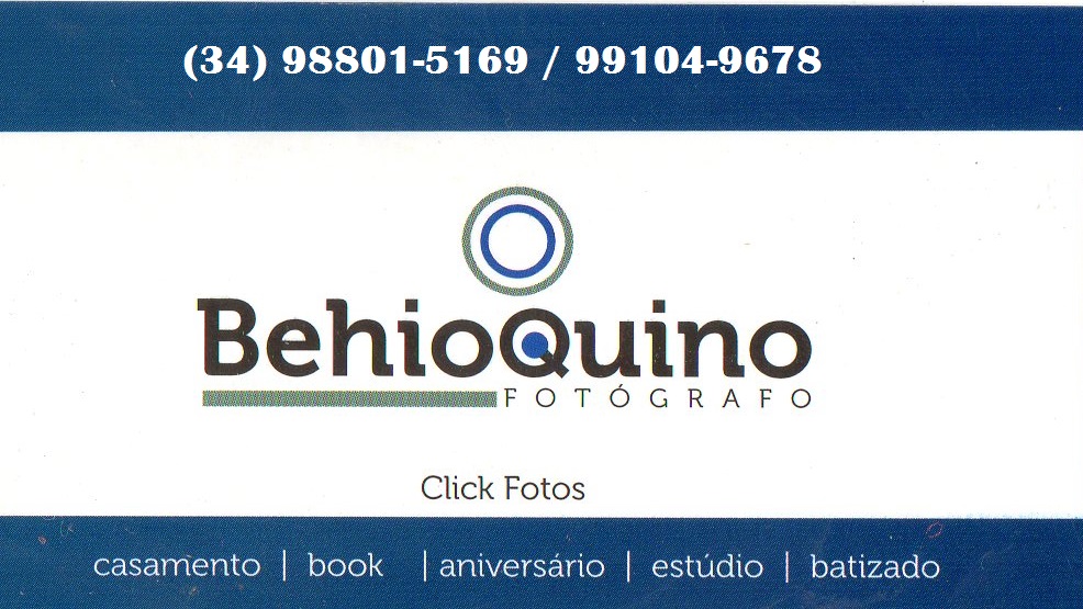 BEHIOQUINO FOTÓGRAFO EM MONTE CARMELO