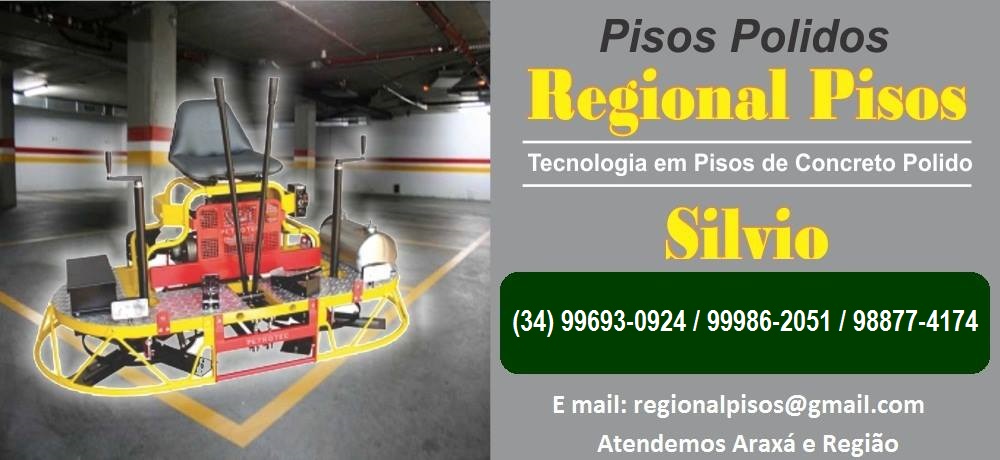 REGIONAL PISOS - PISOS POLIDOS EM ARAXÁ