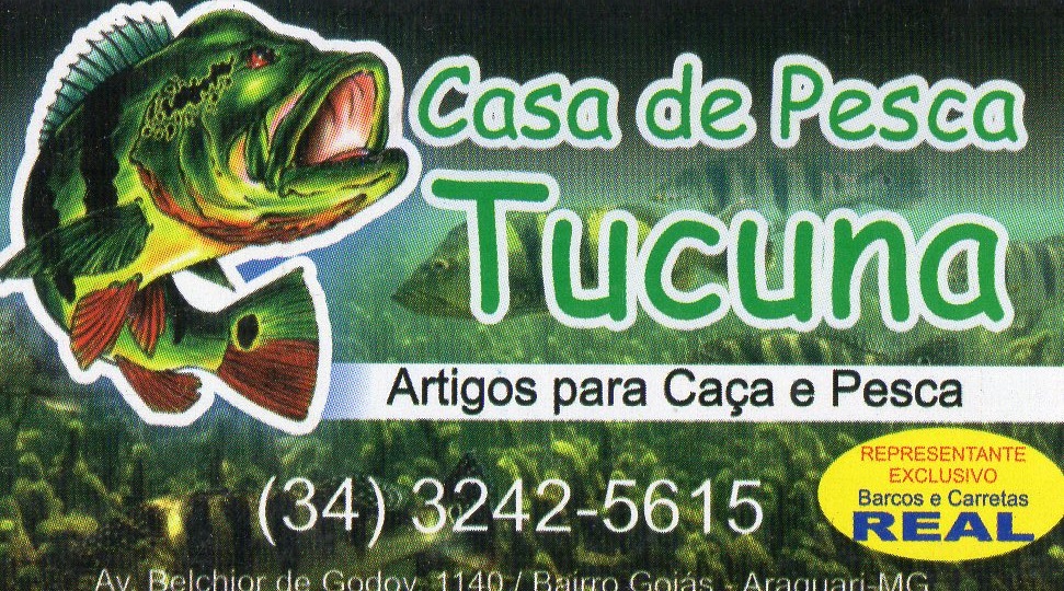 CASA DE PESCA TUCUNA - ARTIGOS PARA PESCA EM ARAGUARI