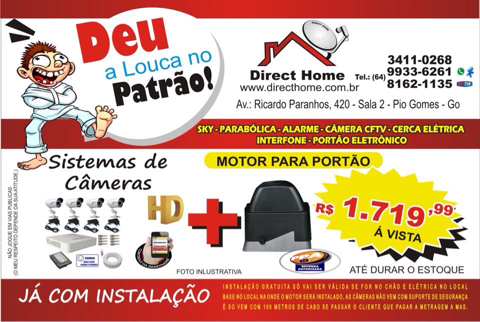 DIRECT HOME - INSTALAÇÃO DE ANTENAS E ANTENA SKY EM CATALÃO