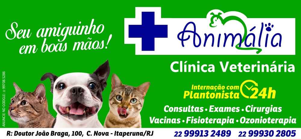 ANIMÁLIA CLÍNICA VETERINÁRIA EM ITAPERUNA